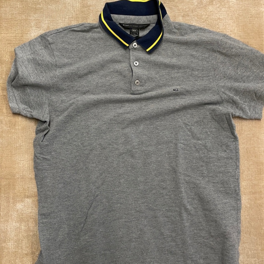 Marc Jacob’s men’s pique polo grey